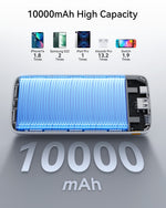 VOLTME Hypercore 10K Essential 10,000mAh Fast Charging Power Bank PD 3.0, Type-C & USB-A Ports – 22.5W