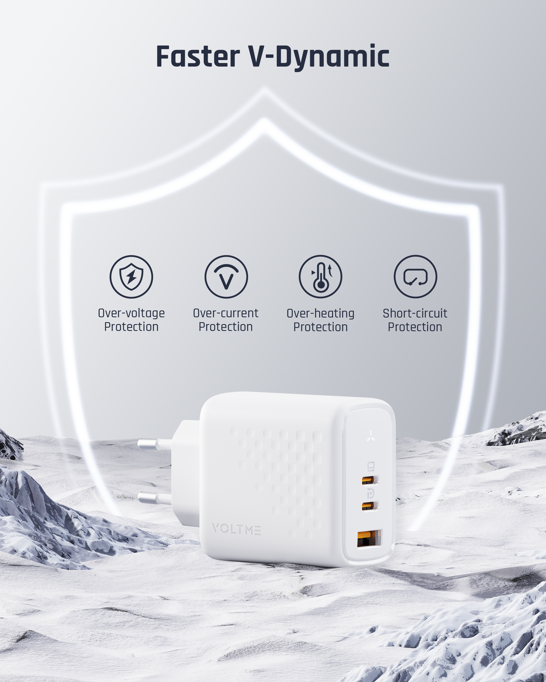 Voltme Revo 67W CCA Wall Charger