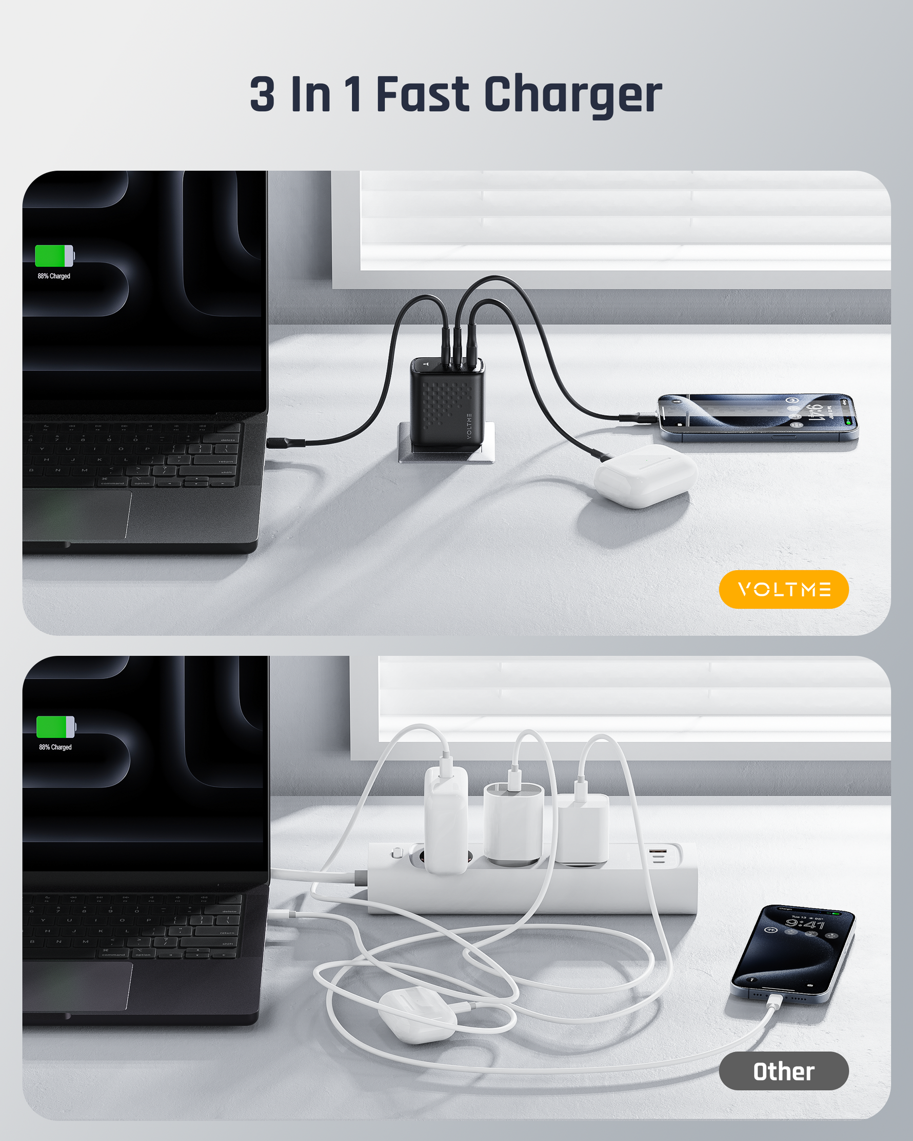 Voltme Revo 67W CCA Wall Charger