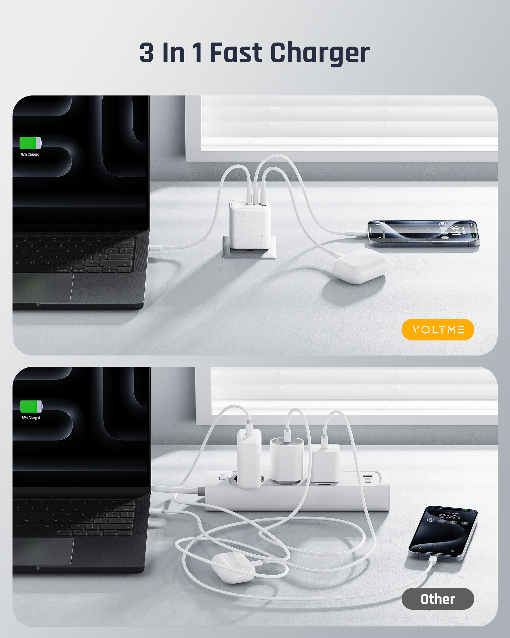 Voltme Revo 67W CCA Wall Charger