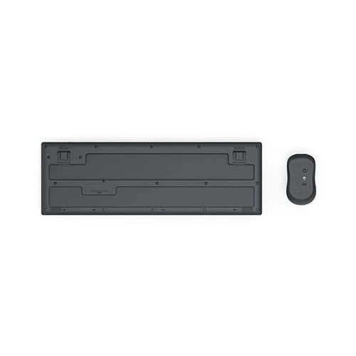 Hama WKM-750 Multi-Device Rechargeable Silent Keyboard/Mouse Set, Dual wireless/Bluetooth, Backlight Keyboard, Blue Sensor Mouse, Arabic, BLK