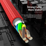 Cable USB Rock  R2-5A  Type-C Red