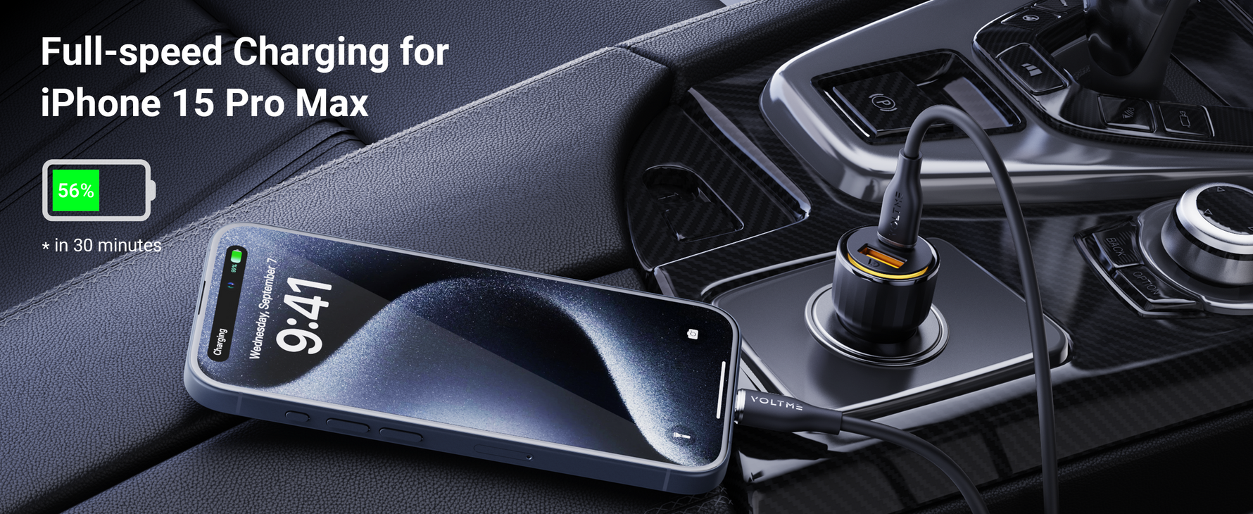 Voltme Cazo 48W CA Car Charger
