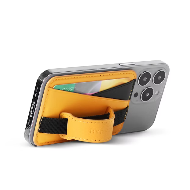 HYPHEN MONTREAL Wallet with Dual Pocket and Grip