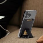 HYPHEN PRESTON MagSafe Wallet with Stand — Magnetic Wallet & Phone Stand