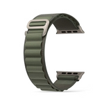 HYPHEN CLARKE Reinforced Nylon Watch Strap for Apple Watch Ultra 49mm – Breathable Sport Loop Band