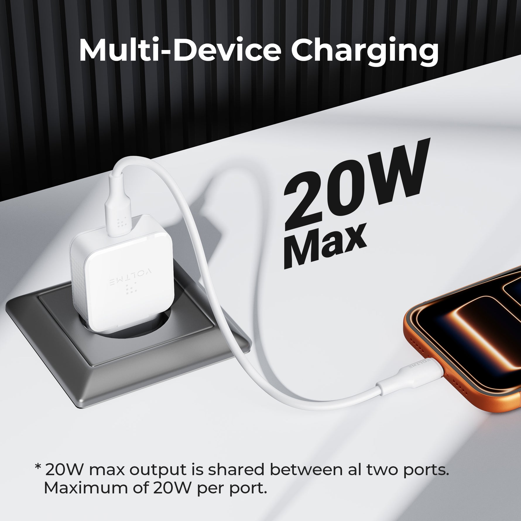 Voltme Revo 20W Lite Ultrathin C Wall Charger