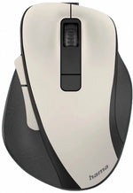 Hama MW-500 Ergonomic Rechargeable Silent Mouse, 6-Buttons, Blue Sensor, up to 1600 DPI, Forest