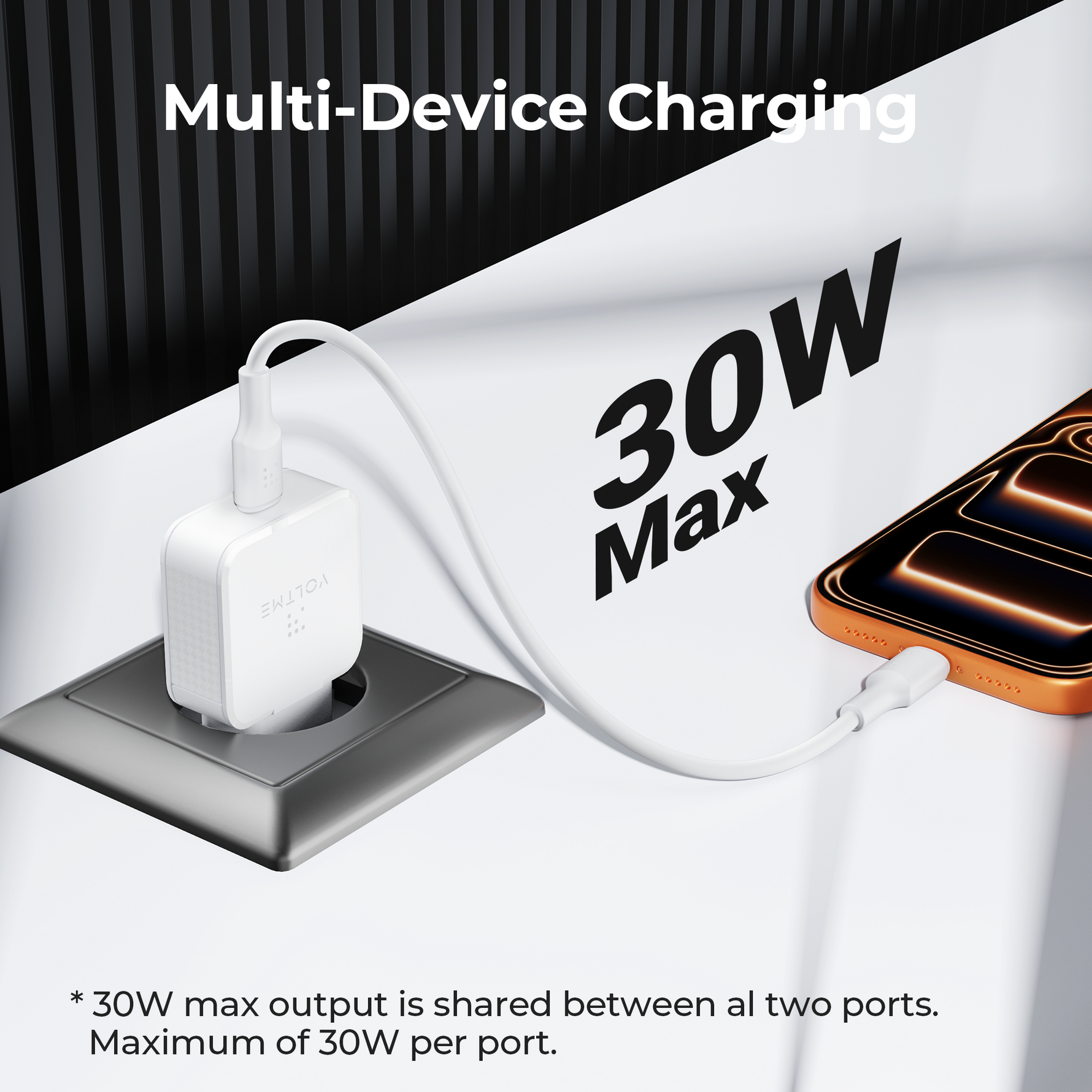 Voltme Revo 30W Lite Ultrathin C Wall Charger