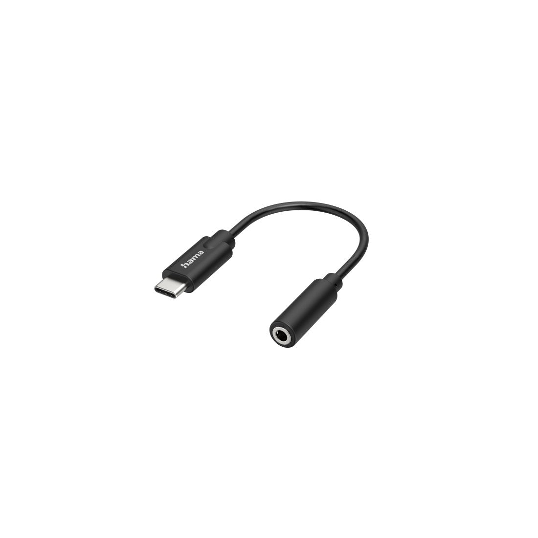 Hama Audio Adapter, USB-C Plug - 3.5 mm Jack Socket, Stereo