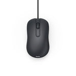 Hama "CM-100" USB mouse, optical, 3 buttons, silent, wired, Black