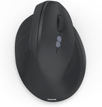 Hama “EWM-500R” Ergonomic Vertical Mouse, Radio, Optical, 7 Buttons, black