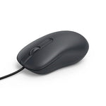 Hama "CM-100" USB mouse, optical, 3 buttons, silent, wired, Black