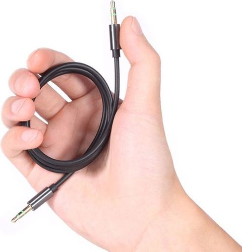 Cable AUX Rock  1M  Gray