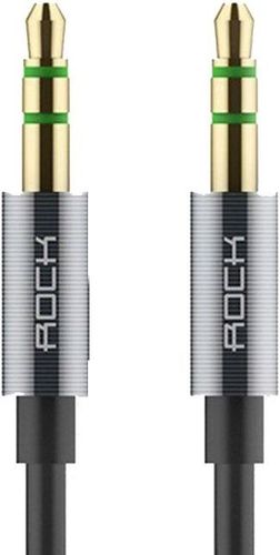Cable AUX Rock  1M  Gray