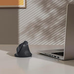 Hama “EWM-500R” Ergonomic Vertical Mouse, Radio, Optical, 7 Buttons, black