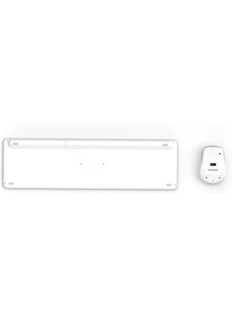 Hama WKM-550 Multi-Device Silent Keyboard and Mouse Set, Dual wireless/Bluetooth, Arabic.