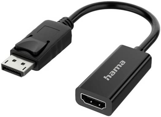 Hama Video adapter, DisplayPort male - HDMI™ female, Ultra HD 4K
