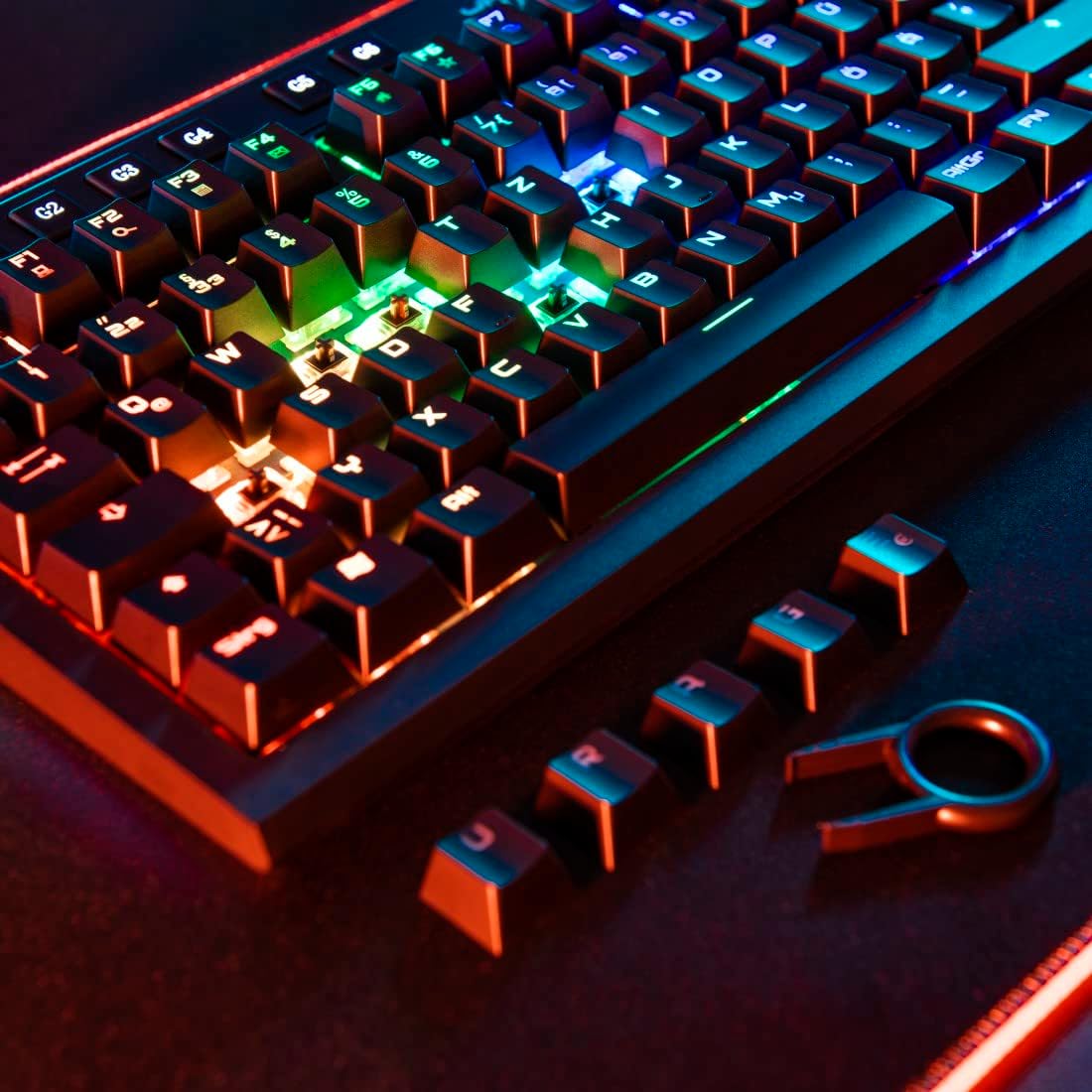 Urage Exodus 900 Mechanical Gaming Keyboard with Tactile Brown Switches, Black