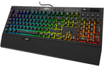 Urage Exodus 900 Mechanical Gaming Keyboard with Tactile Brown Switches, Black
