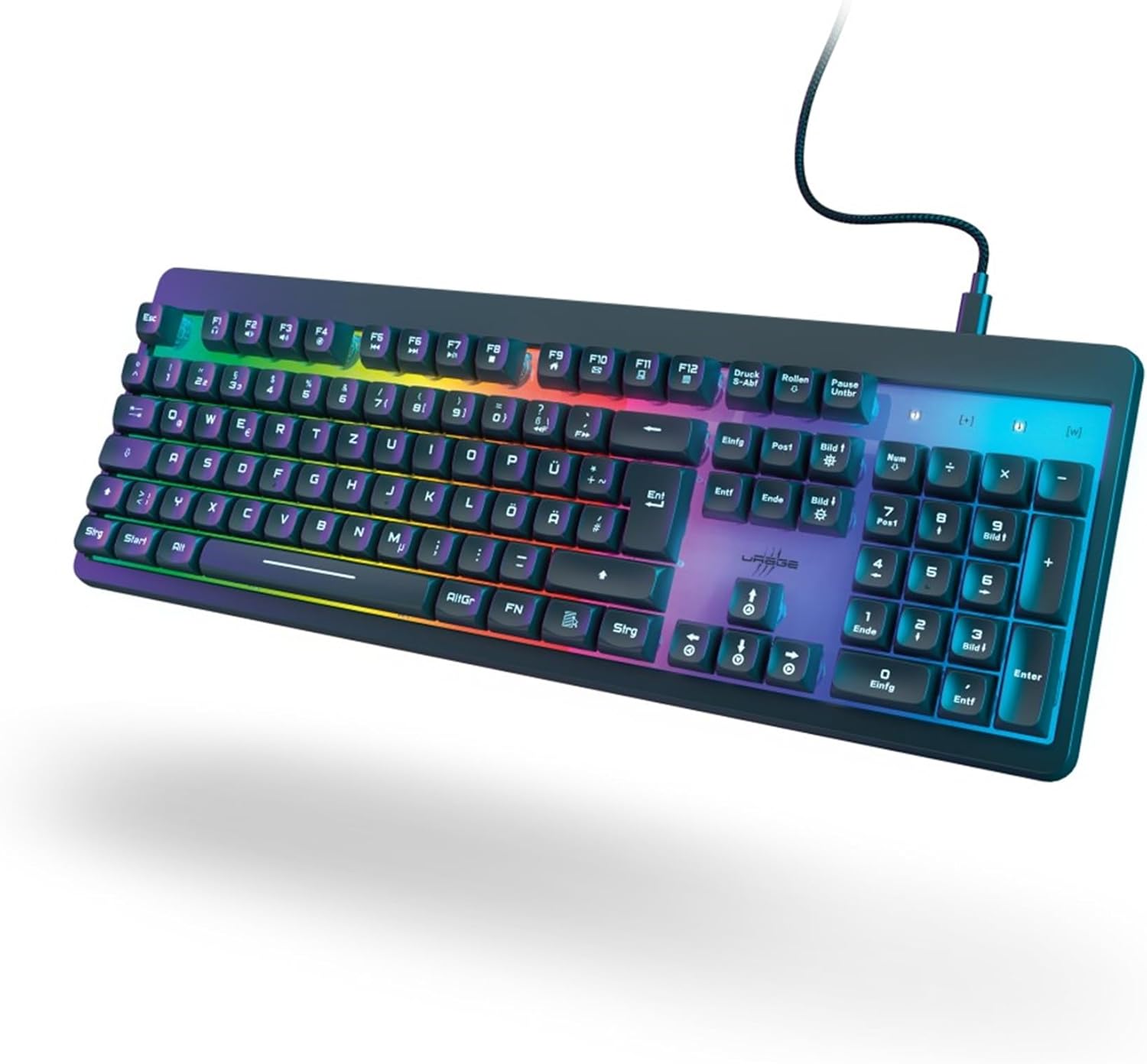 uRage Exodus 215 Illuminated Keyboard Black