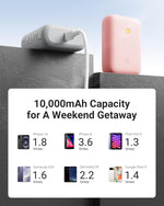 VOLTME Hypercore 10K Lite 10,000mAh Fast Charging Power Bank PD 3.0, Type-C & USB-A Ports – 22.5W  Black
