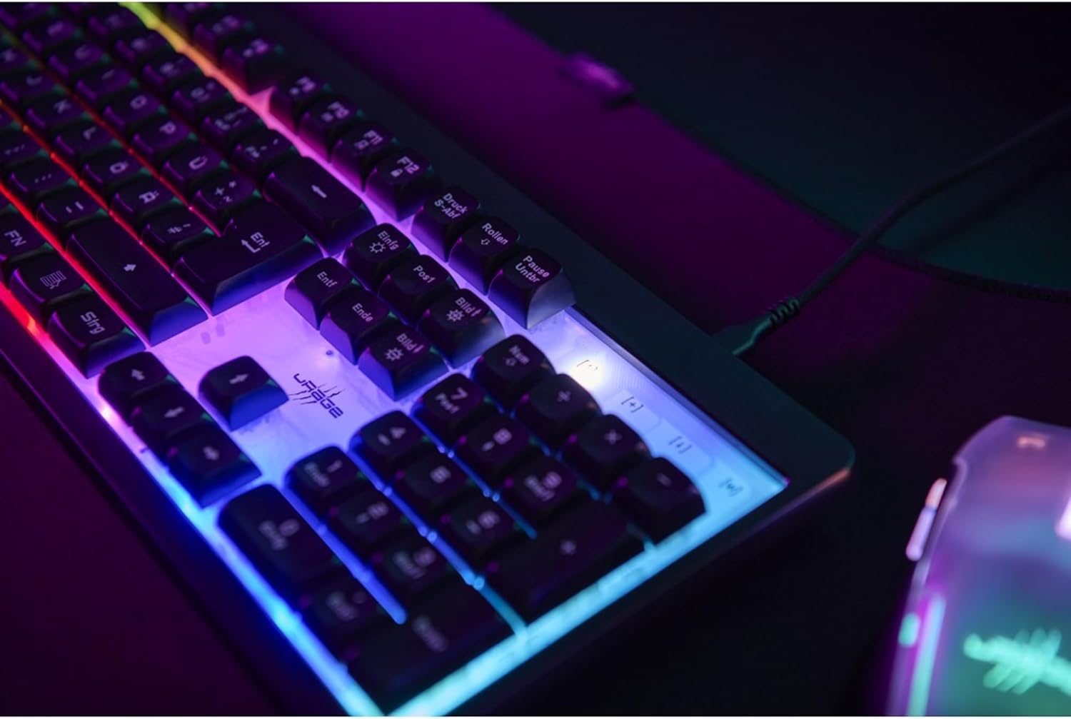 uRage Exodus 215 Illuminated Keyboard Black