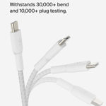 Belkin - BoostCharge Braided USB-C to USB-C Cable