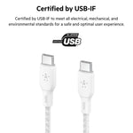 Belkin - BoostCharge USB-C to USB-C Cable 100W
