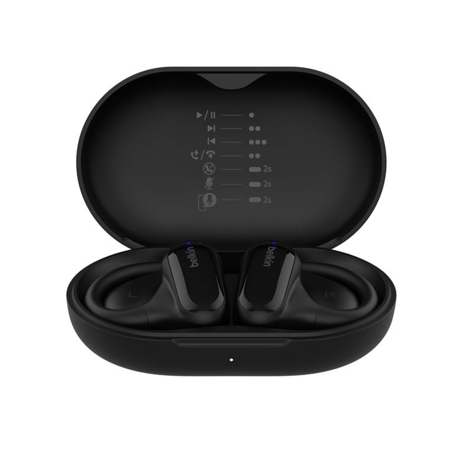Belkin - SoundForm ClearFit Open-Ear Wireless Earbuds