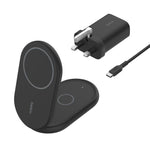 Belkin - BoostCharge 2-in-1 Magnetic Foldable Wireless Charger with Qi2 15W