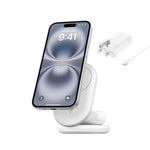 Belkin - BoostCharge 2-in-1 Magnetic Foldable Wireless Charger with Qi2 15W