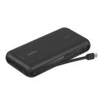 Belkin - BoostCharge Power Bank 20K with Integrated Cable