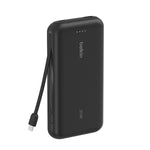 Belkin - BoostCharge Power Bank 20K with Integrated Cable