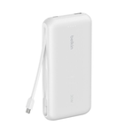 Belkin - BoostCharge Power Bank 20K with Integrated Cable