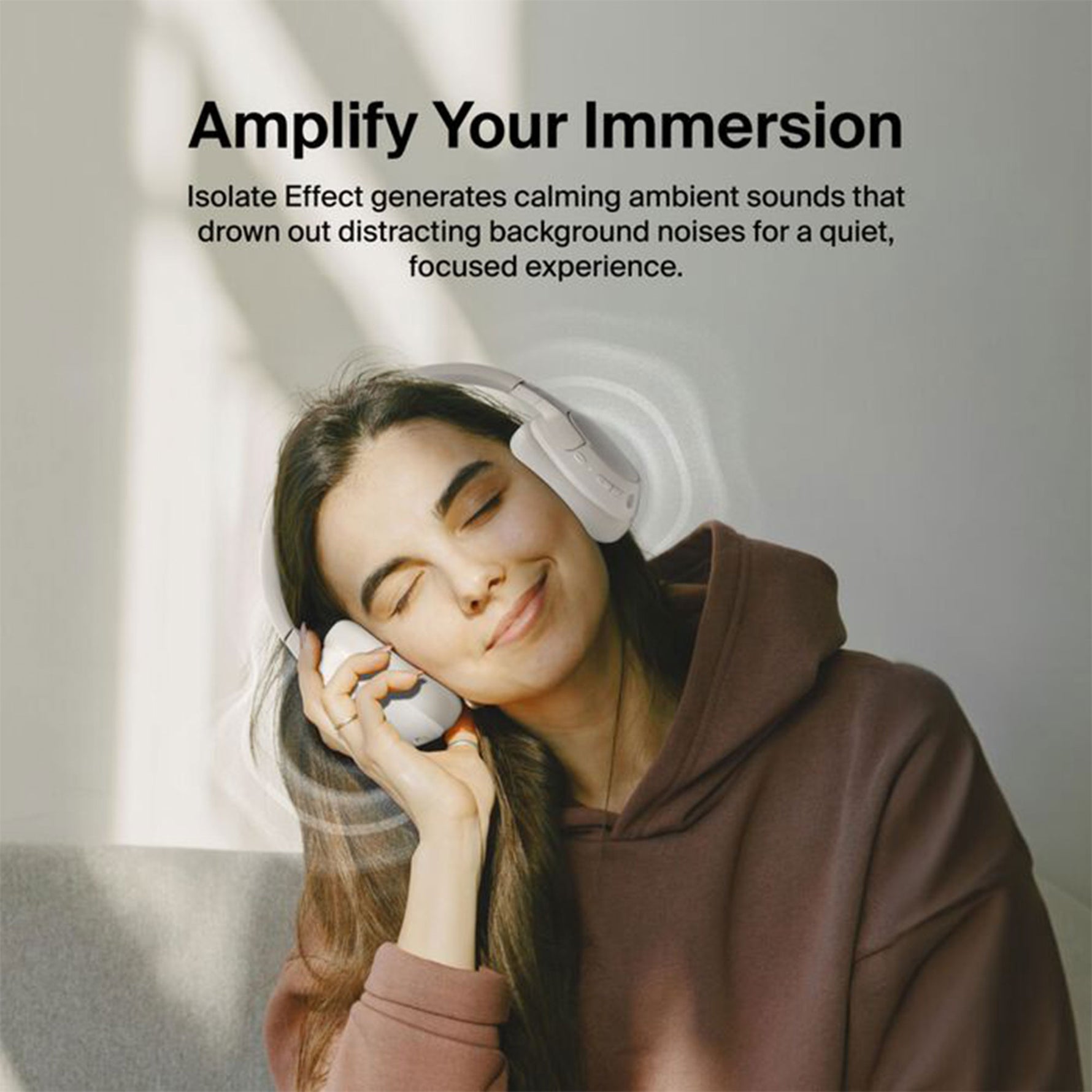 Belkin - SoundForm Isolate Noise Cancelling Over-Ear Headphones