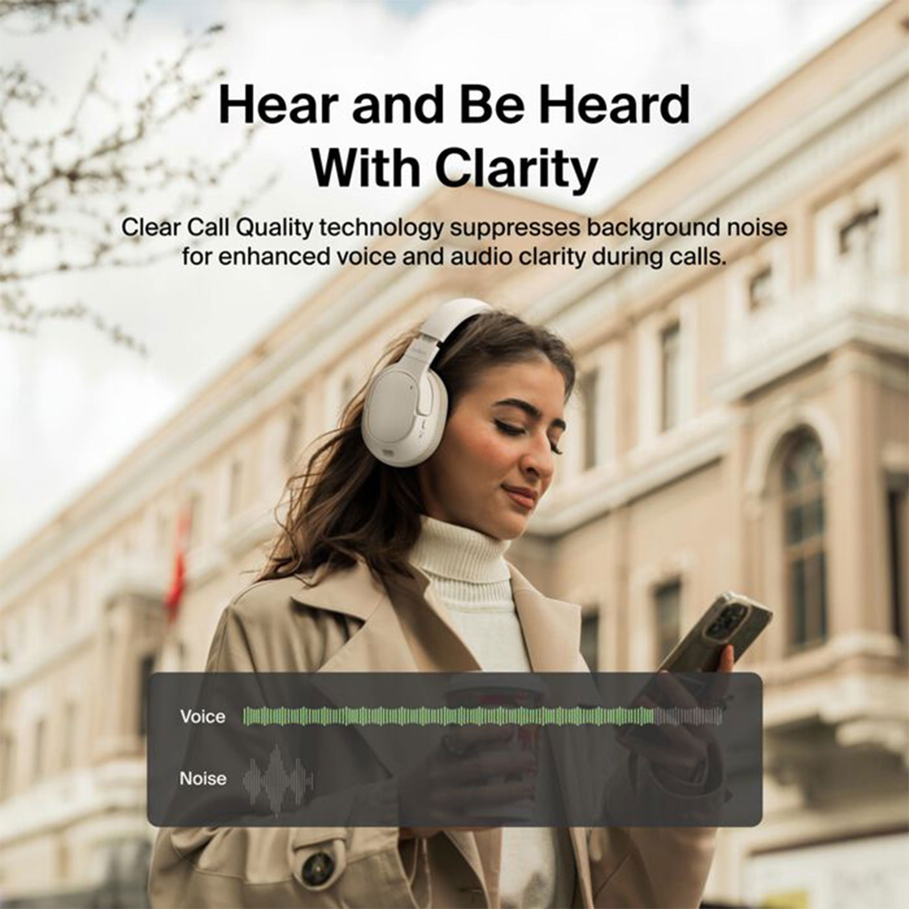 Belkin - SoundForm Isolate Noise Cancelling Over-Ear Headphones