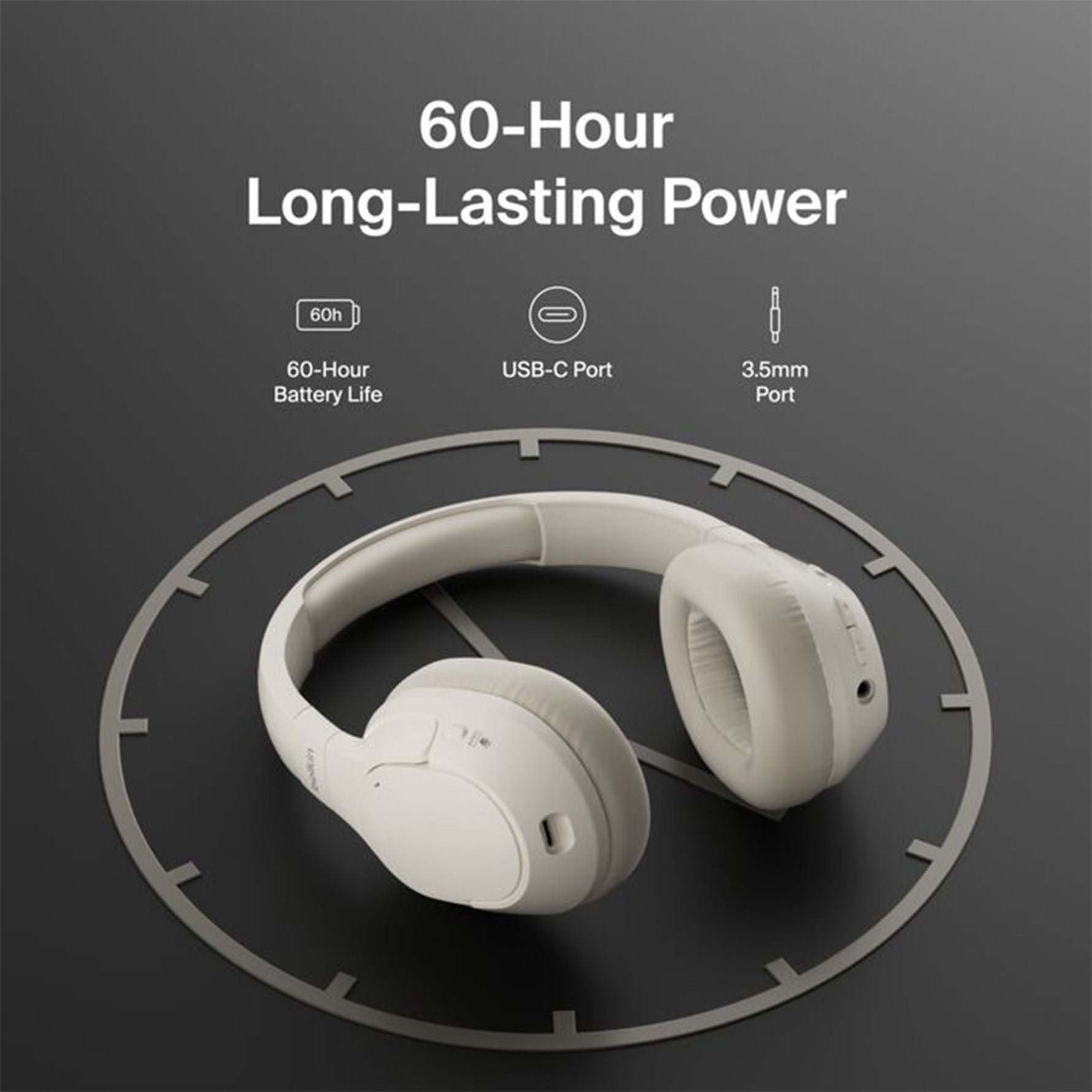 Belkin - SoundForm Isolate Noise Cancelling Over-Ear Headphones