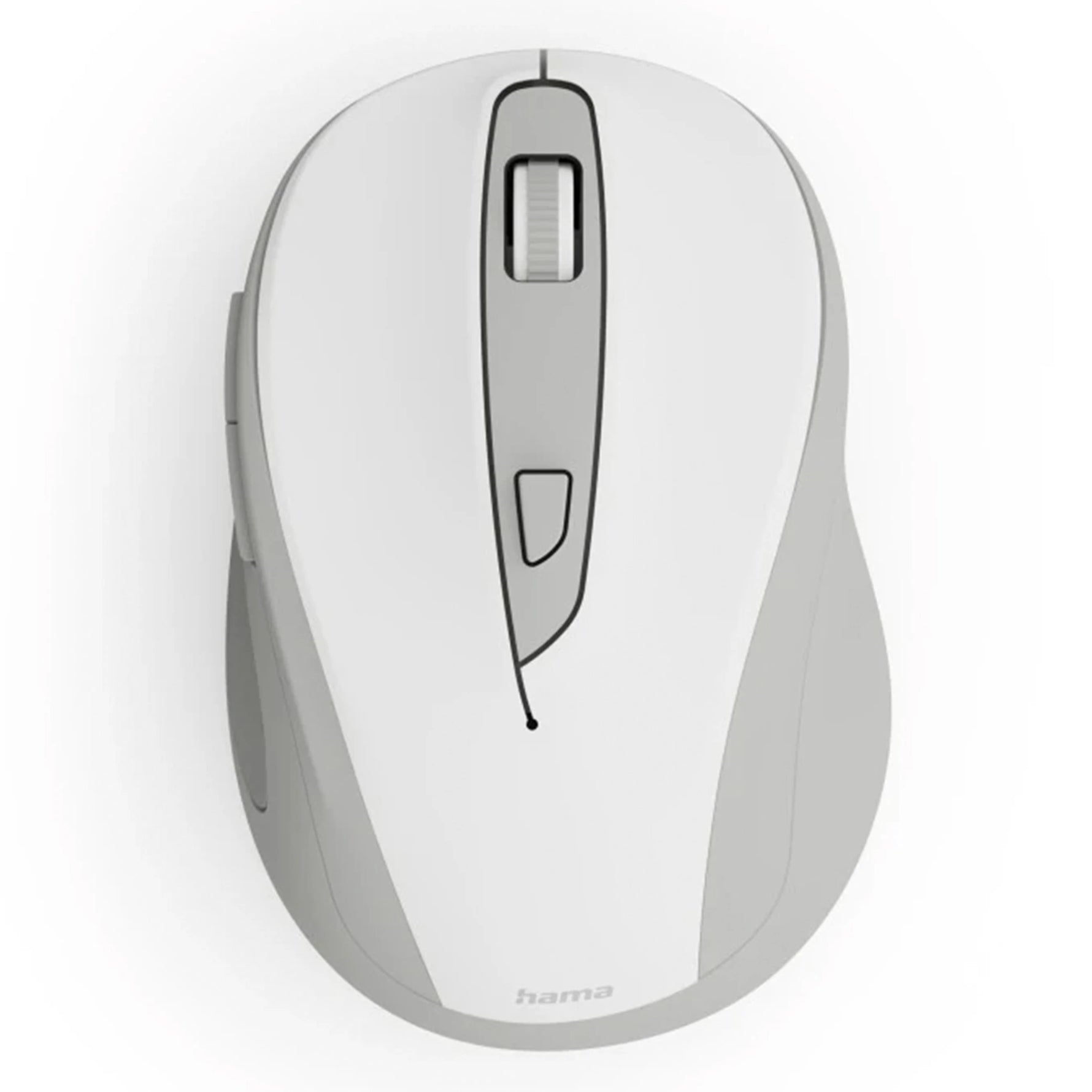 Hama “WM-400” Wireless Mouse, Ergon., Optical, 6 Buttons, W / O Click Sound