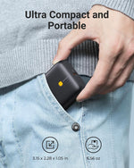VOLTME Hypercore 10K Lite 10,000mAh Fast Charging Power Bank PD 3.0, Type-C & USB-A Ports – 22.5W  Black
