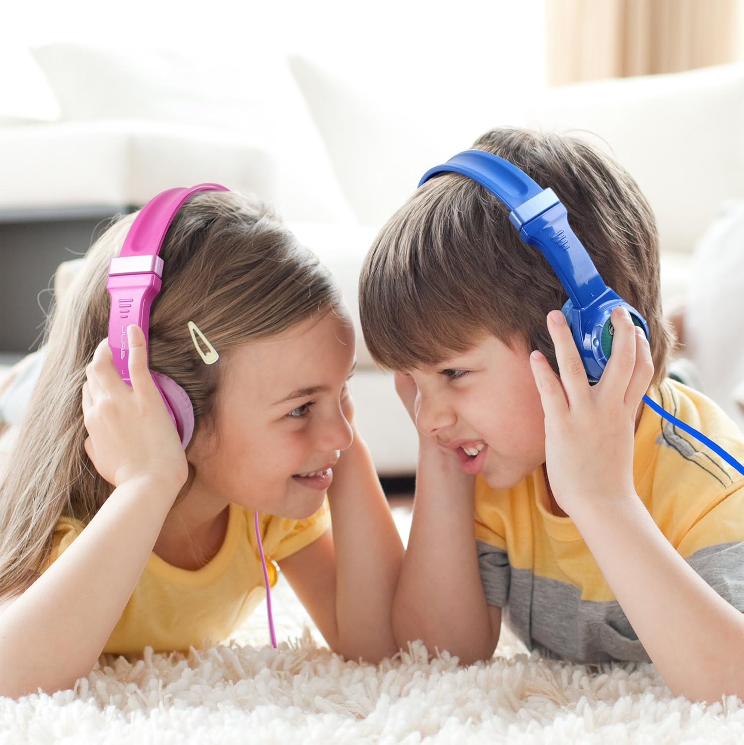JLAB Jbuddies Folding Kids Headphone AUX Headset