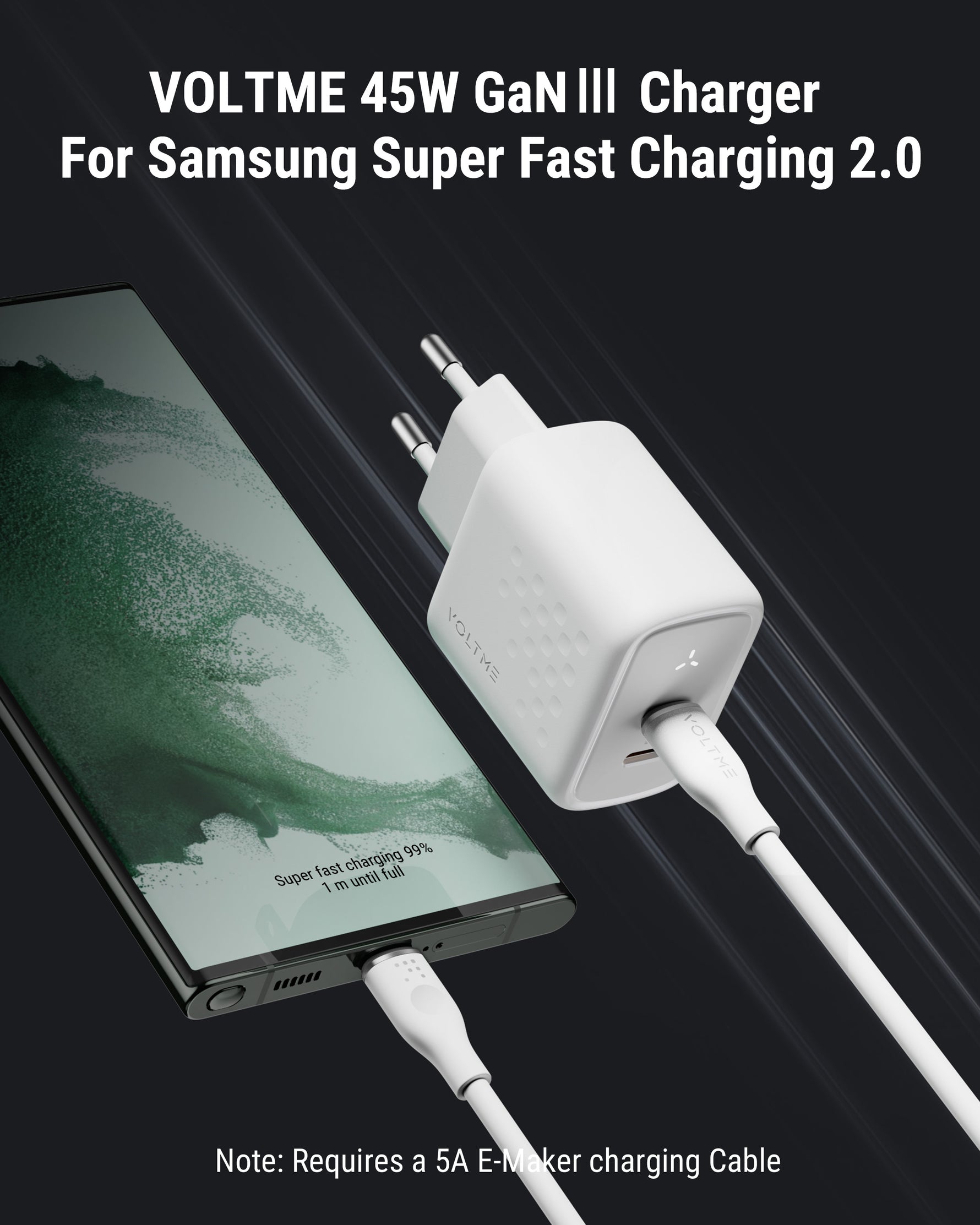 Voltme Revo 45W Duo CC Wall Charger