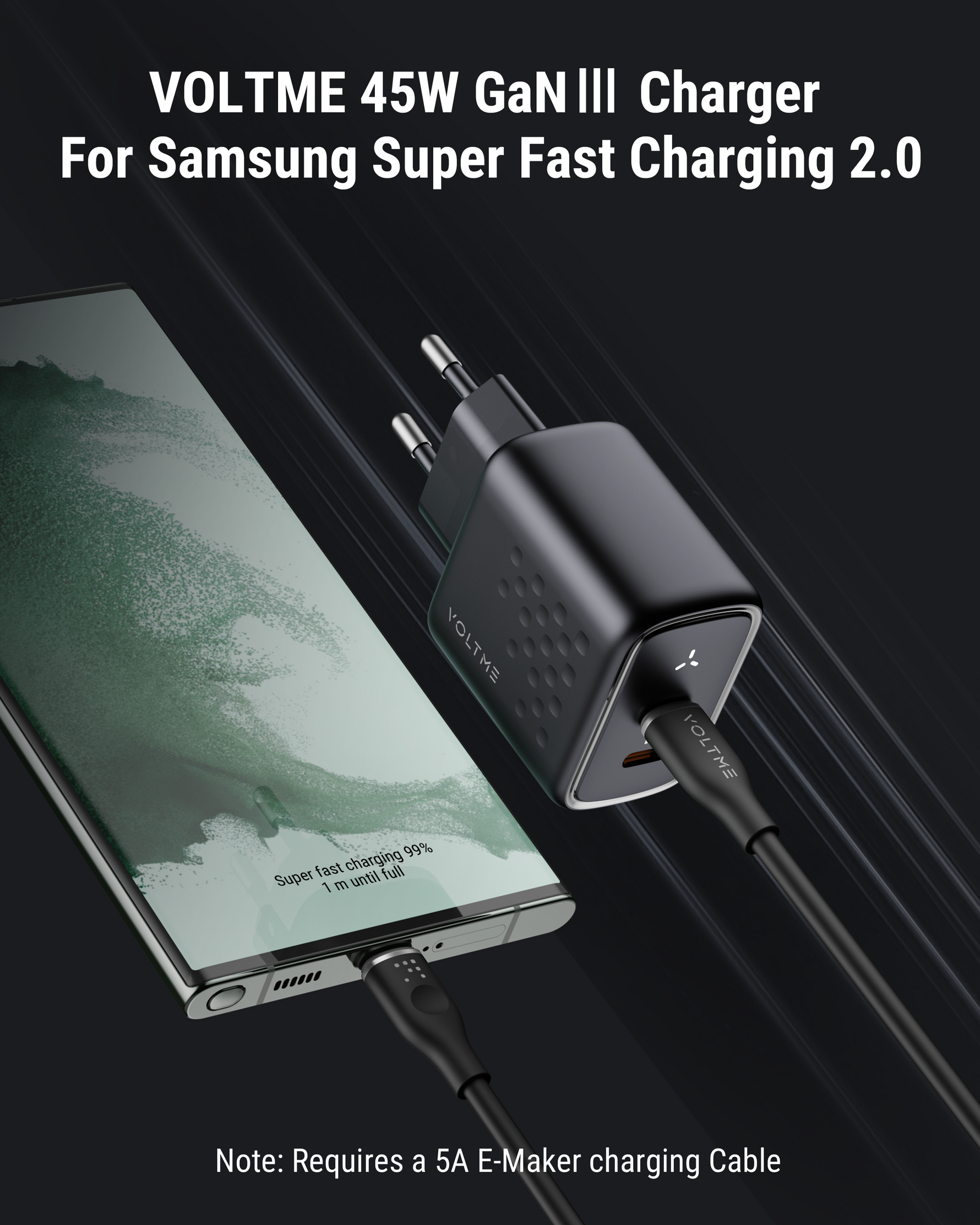 Voltme Revo 45W Duo CC Wall Charger