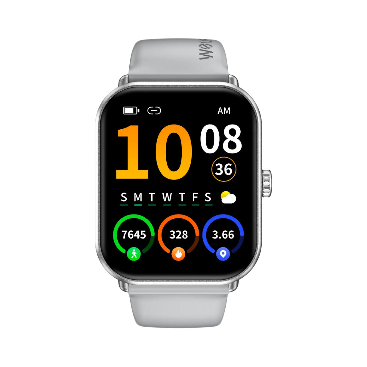 Weofly Active 2 Smart Watch-Silver