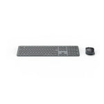 Hama WKM-550 Multi-Device Silent Keyboard and Mouse Set, Dual wireless/Bluetooth, Arabic.