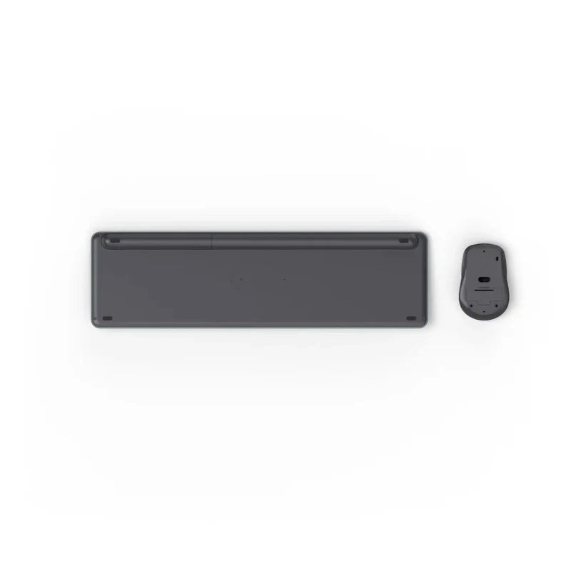 Hama WKM-550 Multi-Device Silent Keyboard and Mouse Set, Dual wireless/Bluetooth, Arabic.