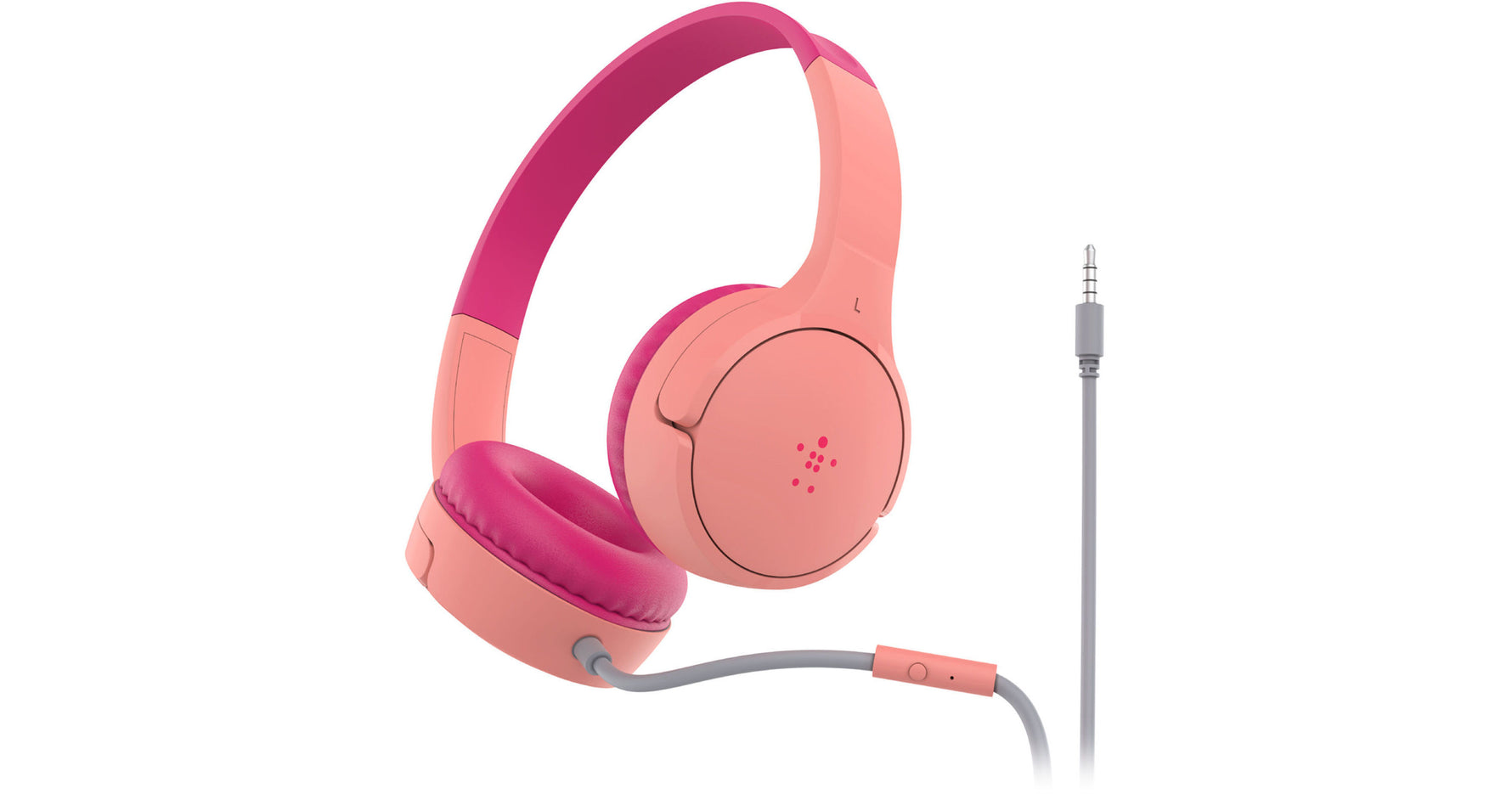 Belkin'SOUNDFORM KIDS HEADPHONES  PINK