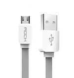 Cable USB Rock S05 Flat Micro Gray