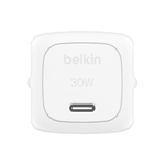 Belkin BoostCharge 30W Compact Charger (USB-C Power Delivery, Fast Charging + USB-C to C Cable Included, White)