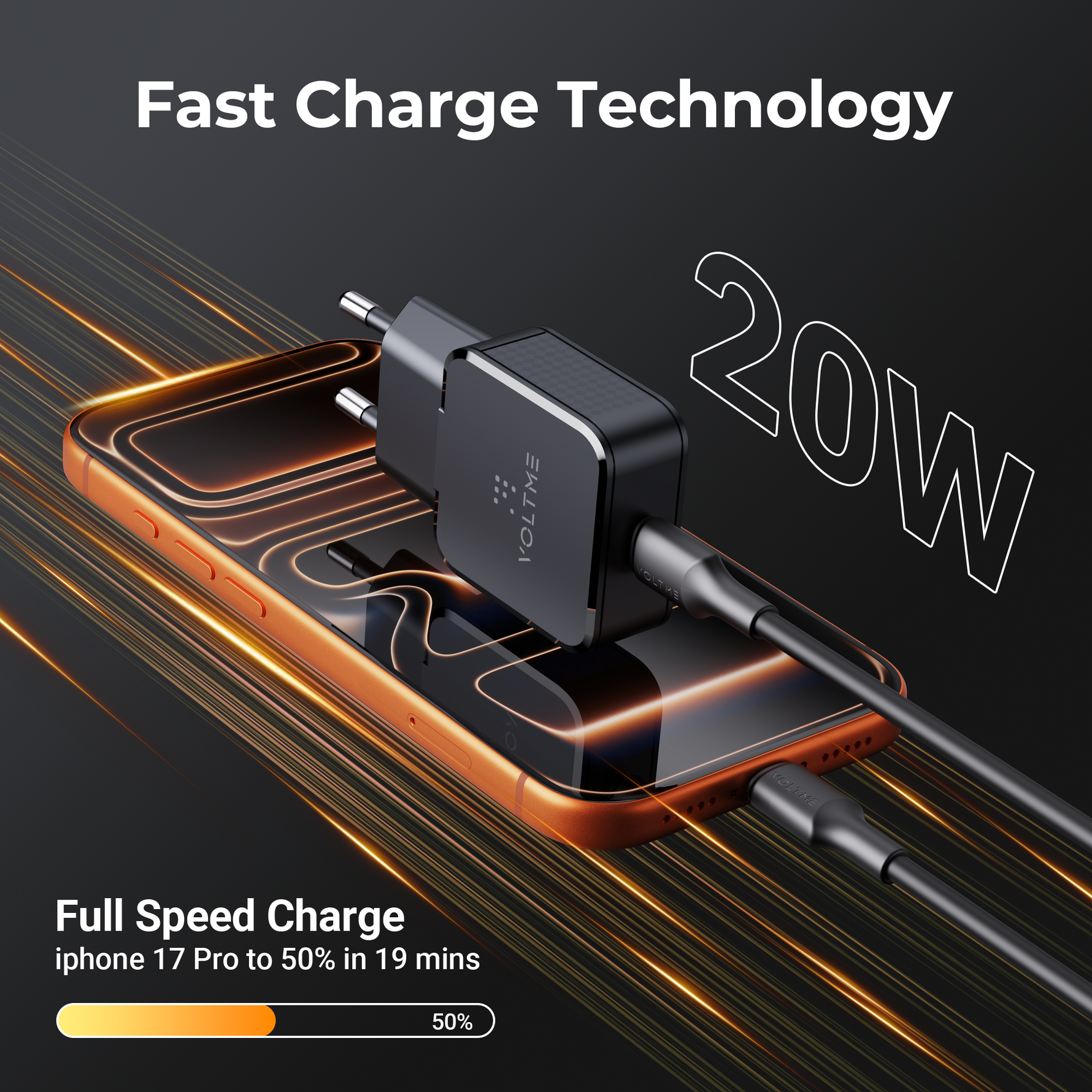 Voltme Revo 30W Lite Ultrathin C Wall Charger